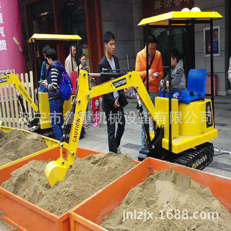 生产儿童挖掘机 大型娱乐儿童挖掘机 公园广场儿童游乐挖机