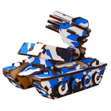 Деревянная головоломка, реалистичная модель самолета, интеллектуальная игрушка, автомобиль и лодка, DIY