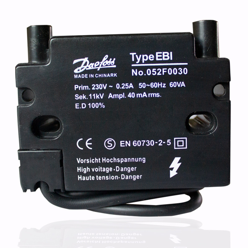 小型燃烧机点火器燃烧器配件EBI系列点火变压器电子式单极Danfoss