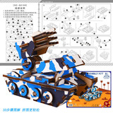 Деревянная головоломка, реалистичная модель самолета, интеллектуальная игрушка, автомобиль и лодка, DIY