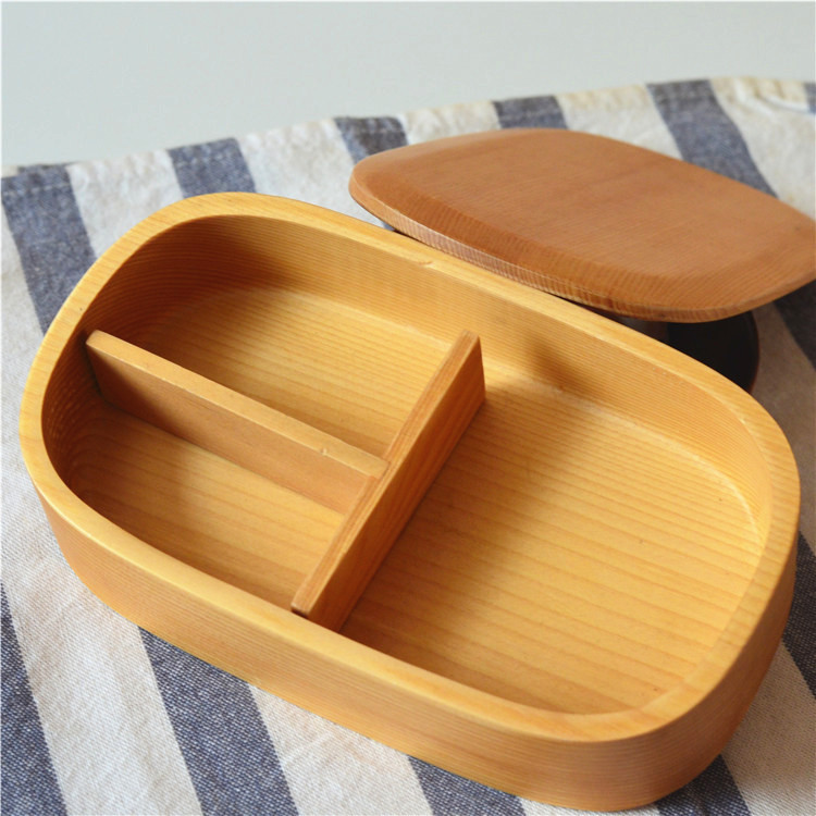 일본 ZAKKA 도시락 학생 도시락 나무 초밥 상자 일본 도시락 커스텀 도매