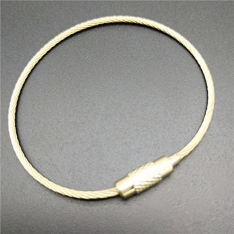 golden steel wire stainless steel