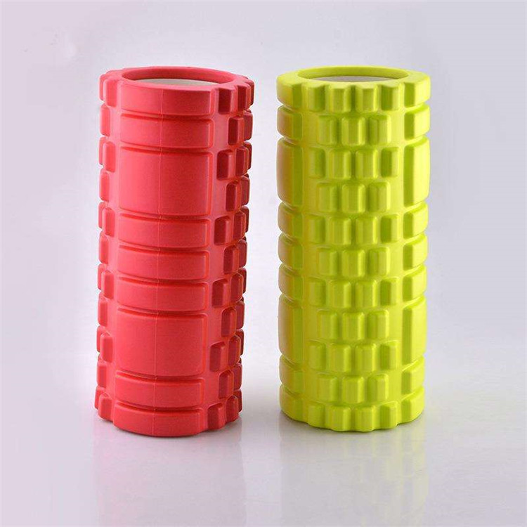 EVA瑜伽泡沫轴空心瑜伽柱 瑜伽辅助滚筒按摩轴厂家批发