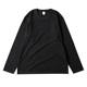 Men's Autumn and Winter Solid Color Men's T-Shirt Cross-border Men's and Women's Couple's Top Student Loose Xinjiang Cotton Heavy-weight Long-sleeved T-shirt