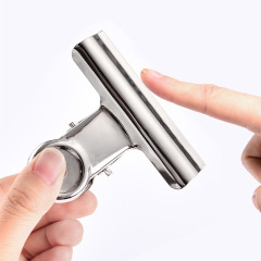 Round head ticket clips, metal iron clips, office folder accessories, wholesale magnetic hardware clips