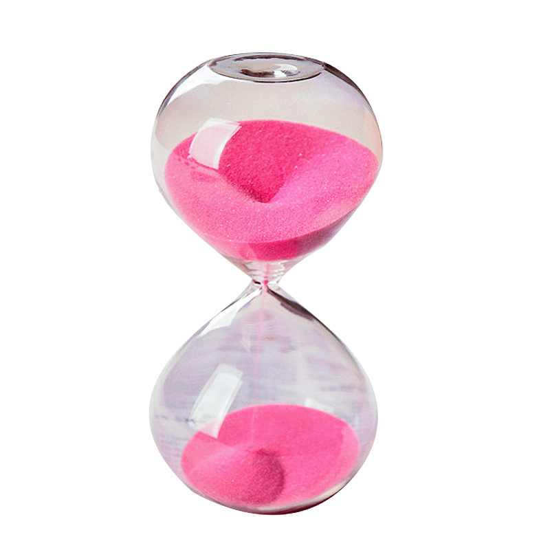 Temporizador de reloj de arena de vidrio 3 10 30 Temporizador de reloj de arena de vidrio Accesorios creativos para el hogar Decoración de escritorio image 7