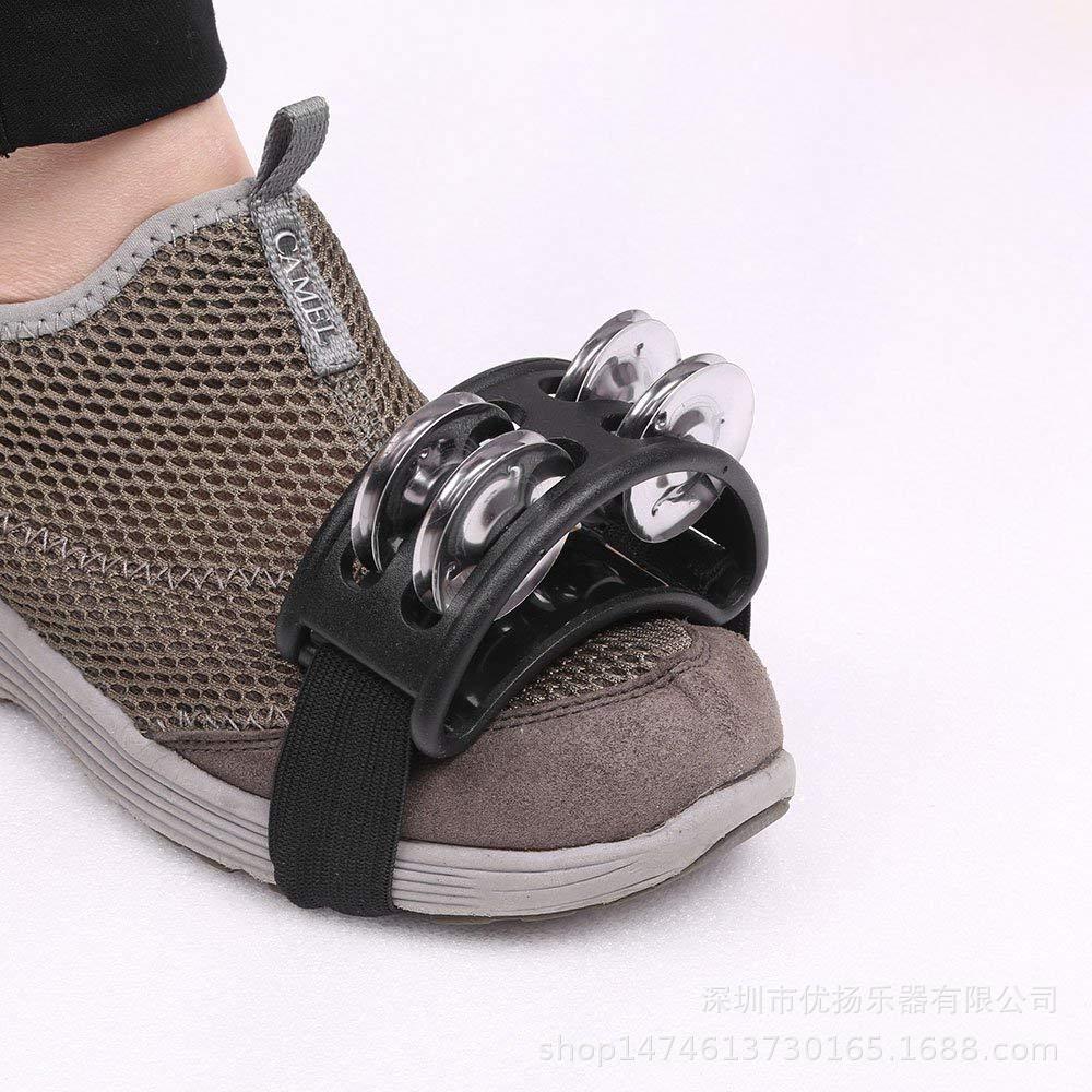 Pie campana pie campana sonajero percusión accesorios tarjeta macro pie campana tambor tarjeta Hong tambor compañero pie pandereta