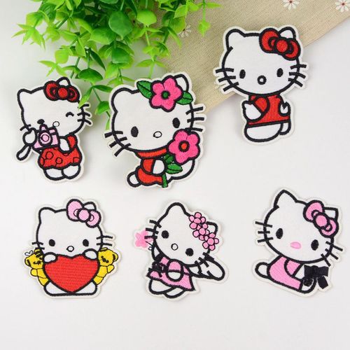Lianxing Computer Embroidery Chapter Clothing Accessories Clothing Decoration Subsidy Cute Cartoon Embroidery DIY Cloth Sticker Adhesive