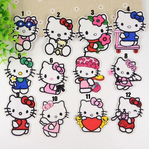 Lianxing Computer Embroidery Chapter Clothing Accessories Clothing Decoration Subsidy Cute Cartoon Embroidery DIY Cloth Sticker Adhesive