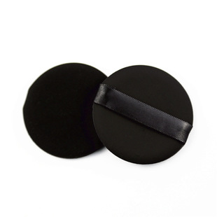 Black Non-Latex Air Cushion Powder Puff Soaking in Water Bigger BB Cream Foundation Dry and Wet High Quality Sponge Non-Latex