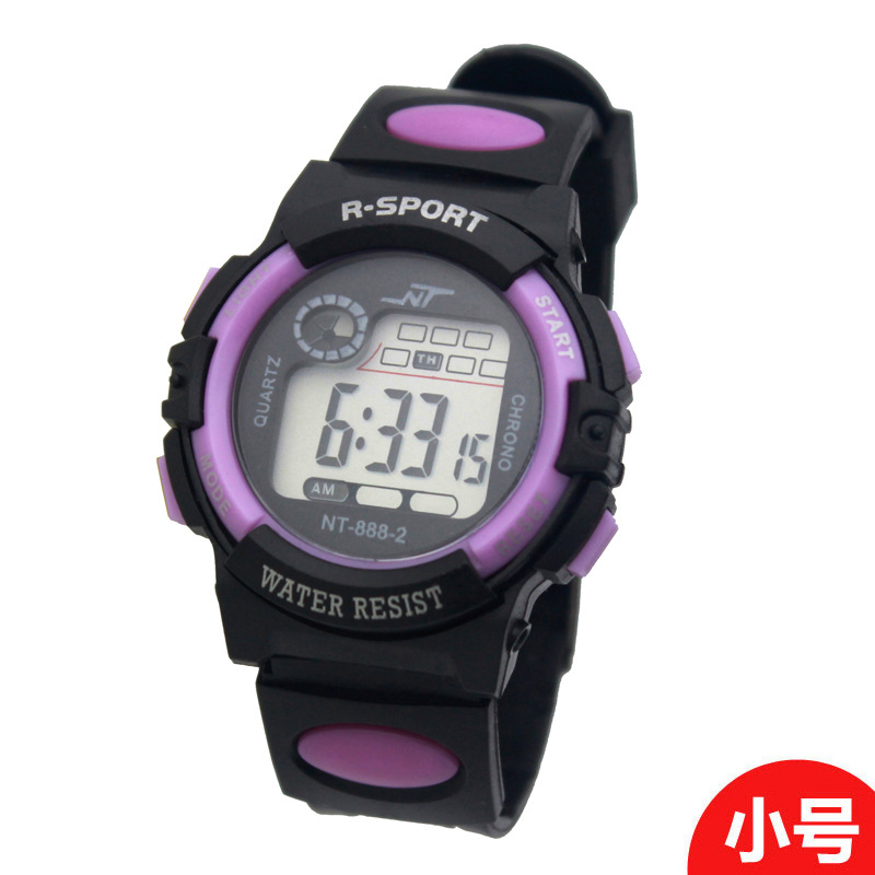 Reloj deportivo reloj electrónico para niños reloj de tendencia deportiva simple regalos promocionales reloj de los niños suministro físico en vivo