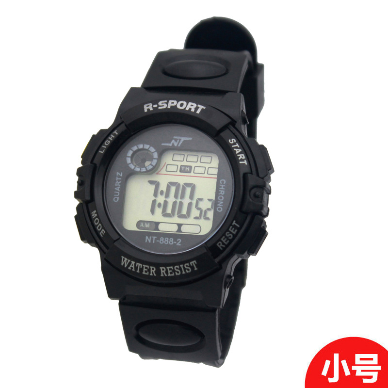 Reloj deportivo reloj electrónico para niños reloj de tendencia deportiva simple regalos promocionales reloj de los niños suministro físico en vivo