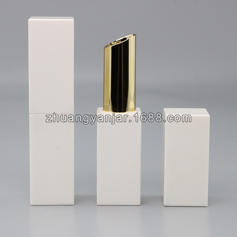 经典18方形磁铁扣11.1mm口红管塑料空管跨境专供彩妆包装润唇膏管