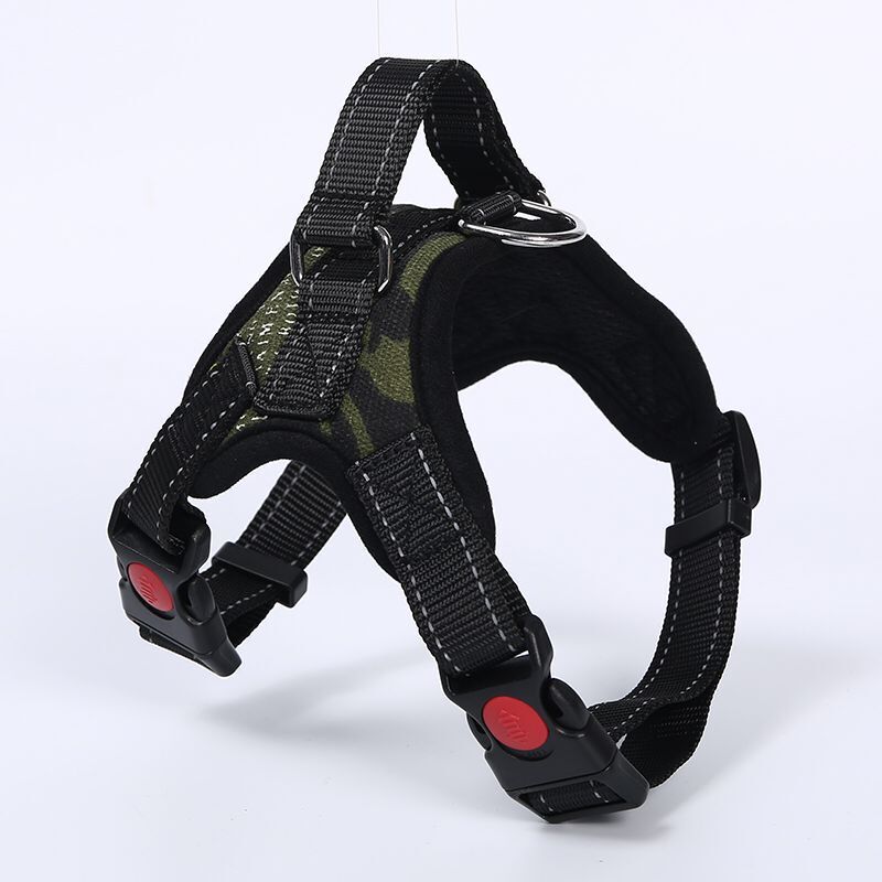 Correa para mascotas mediana y pequeña correa de pecho de perro Cadena de perro para mascotas cuerda para caminar suministros para mascotas
