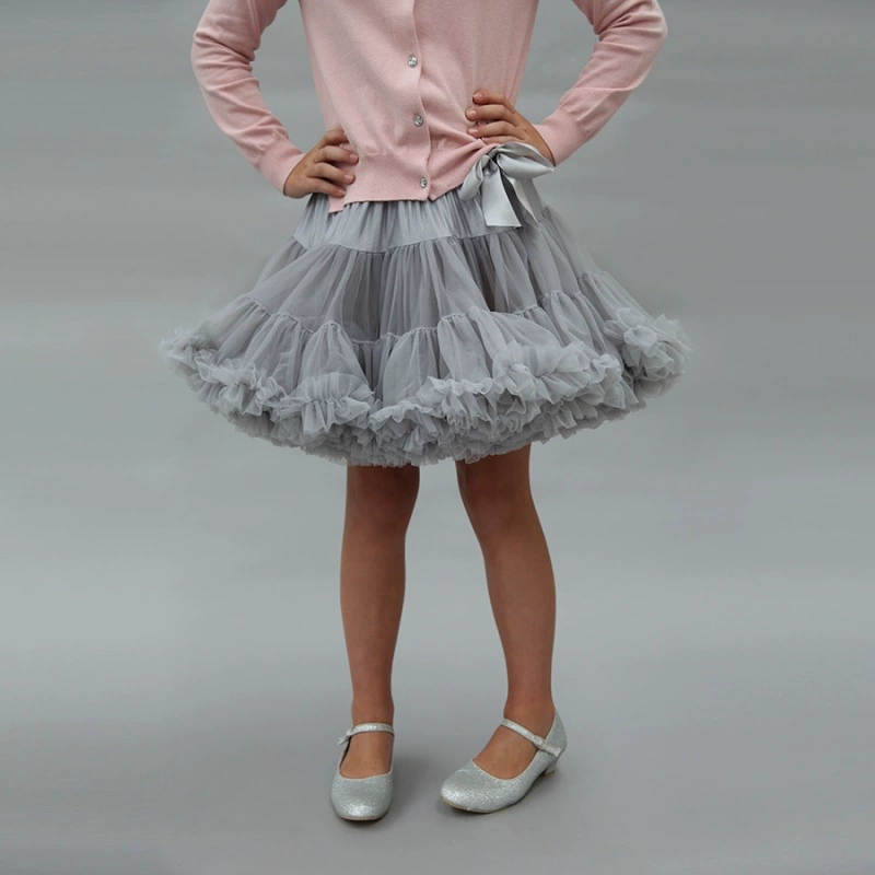 Детская юбка для девочки, маленький принцессный костюм, юбка-пачка TUTU, европейский стиль