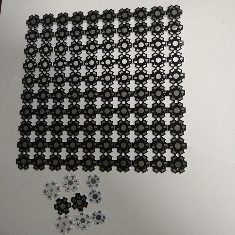 六角铝基板大功率20MM梅花型六角形灯笼16MM手电筒电路线路pcb板