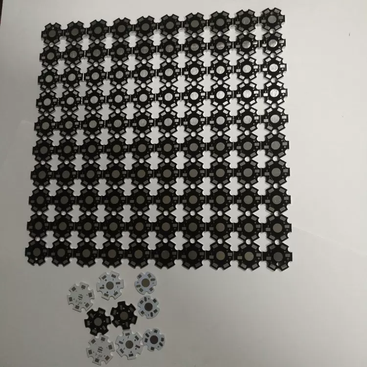 六角铝基板大功率20MM梅花型六角形灯笼16MM手电筒电路线路pcb板