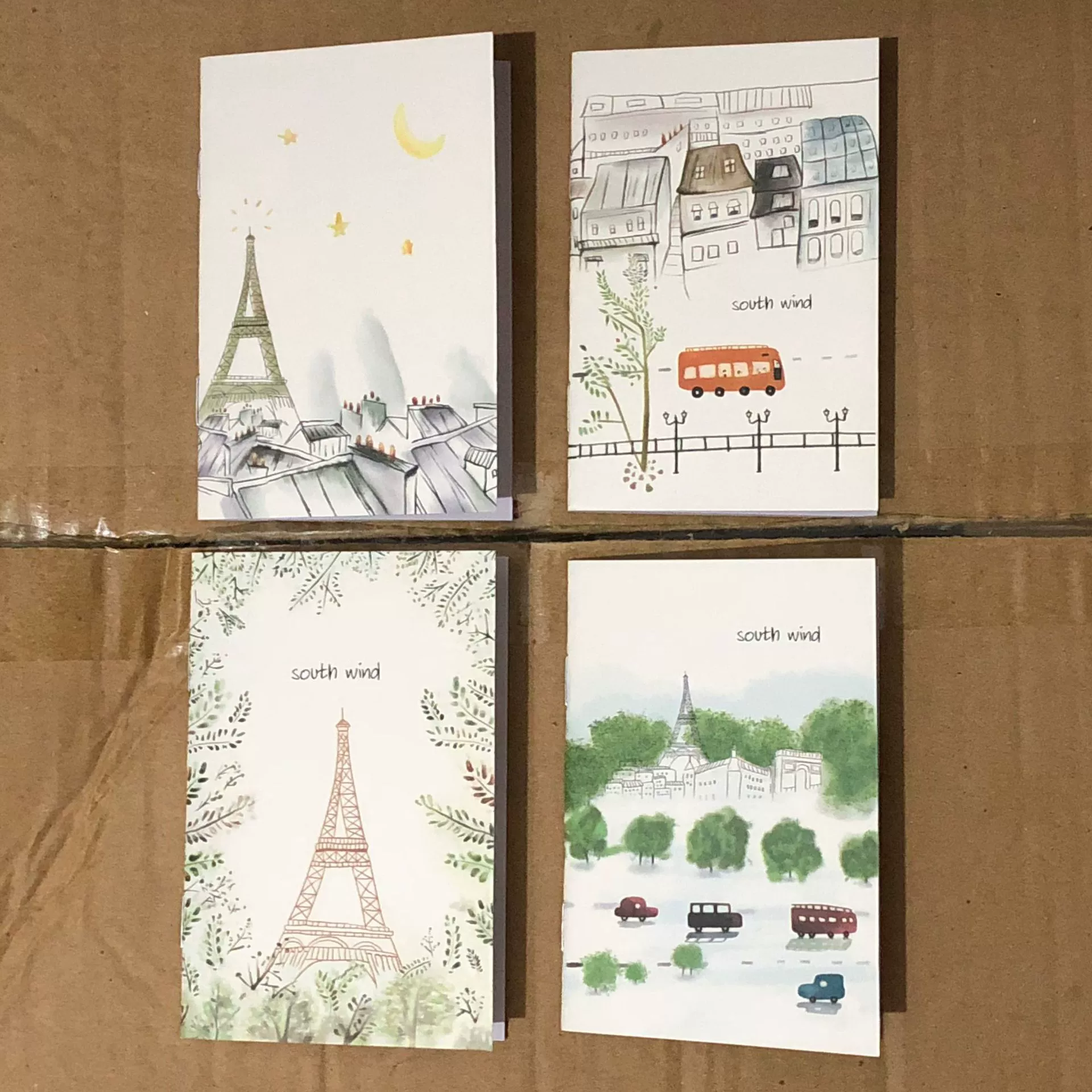 Картинная книга, блокнот, маленький ноутбук