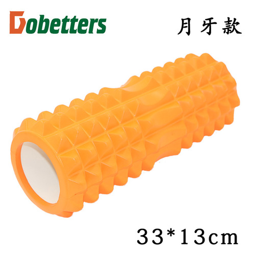14*33cm new crescent-shaped floating point yoga column Pilates column balance bar foam shaft manufacturer wholesale