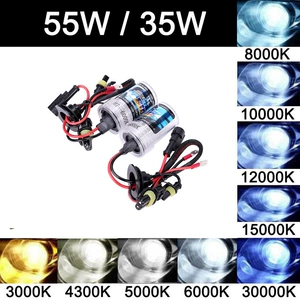 55W H1 H4 H7 super parlaq avtomobil xenon lampası