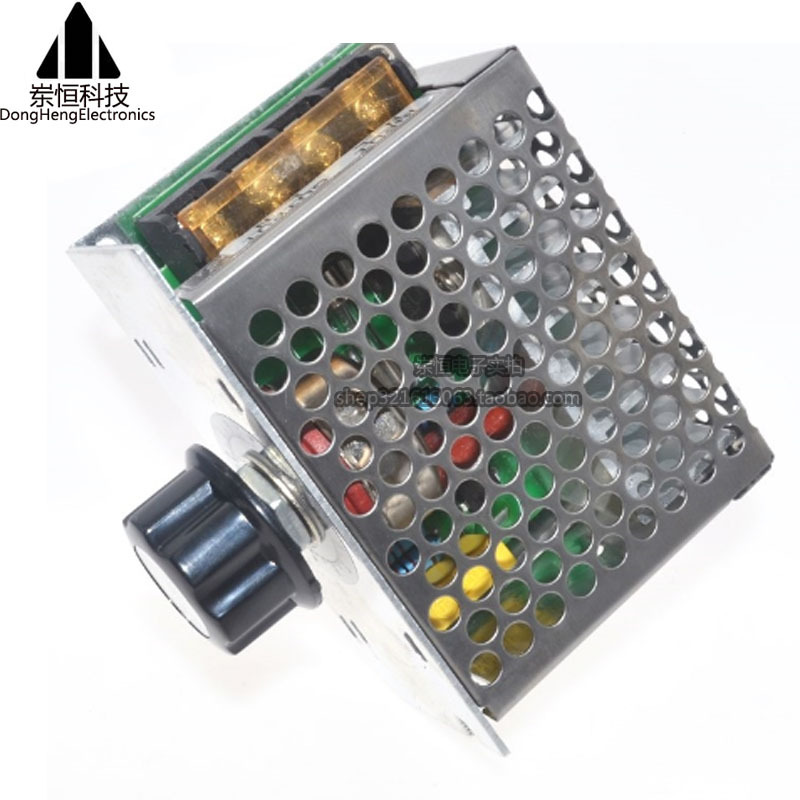 交流电机4000W进口大功率可控硅 电子调压器 调光 调速 调温 220V