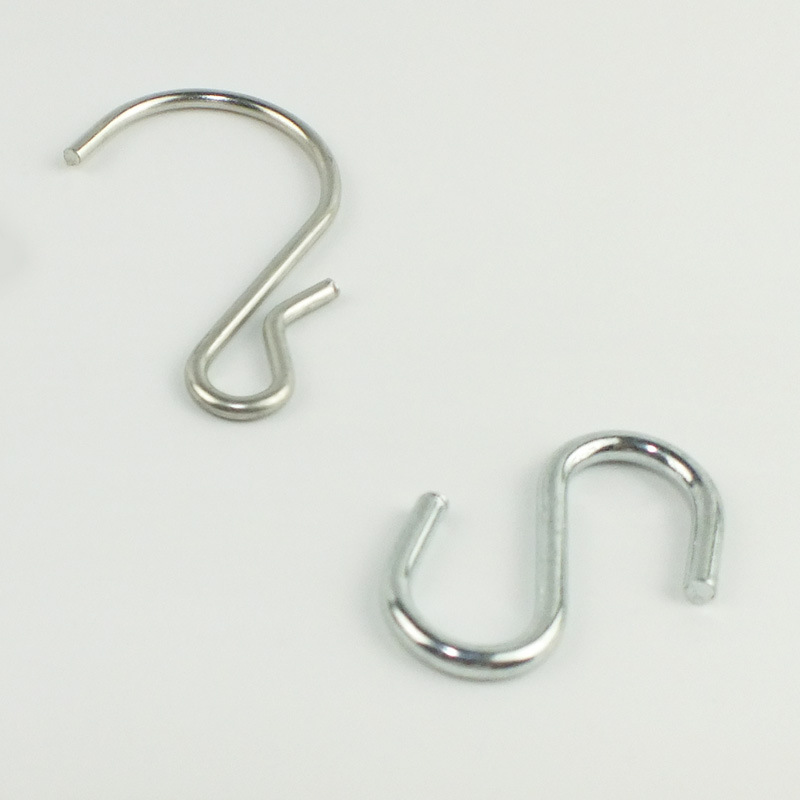 厂家直销 电镀/不锈钢S钩 一次成型