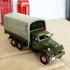 Liberation Brand Truck Car Model New Handmade Tin Metal Ornament Comrade Gift SMT287