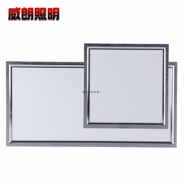 Built-in light panel for bathroom