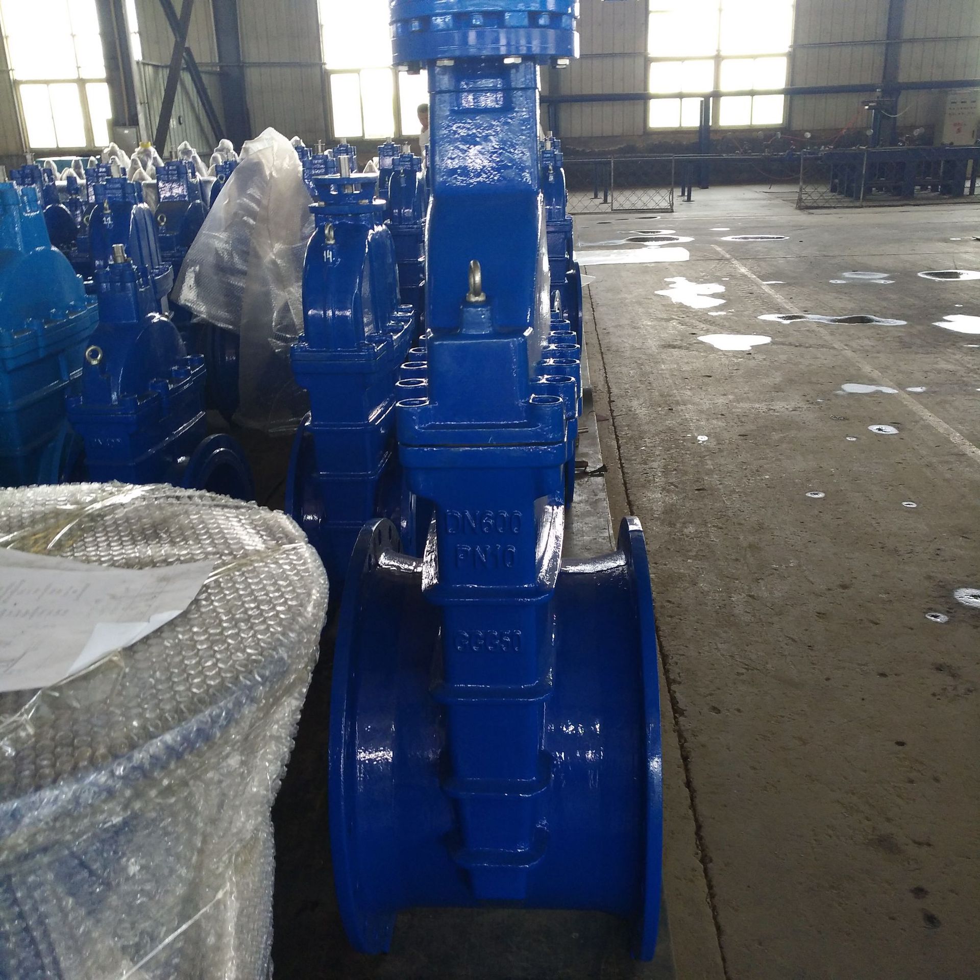 手动暗杆软密封闸阀 双法兰弹性座封闸阀现货供应厂家直销  DN400