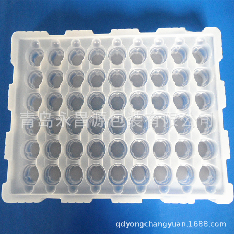 优质产品 青岛厂家PP白色电子吸塑托盘