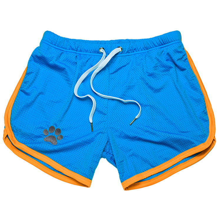 Pantalones cortos deportivos de verano para hombre, pantalones cortos ultrafinos informales para playa, de secado rápido, holgados, transpirables, para culturismo