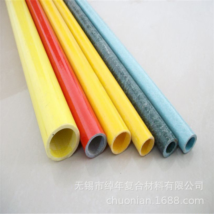无锡绰年生产厂家 露天管道用高分子耐腐空心圆管颜色黄绿灰等
