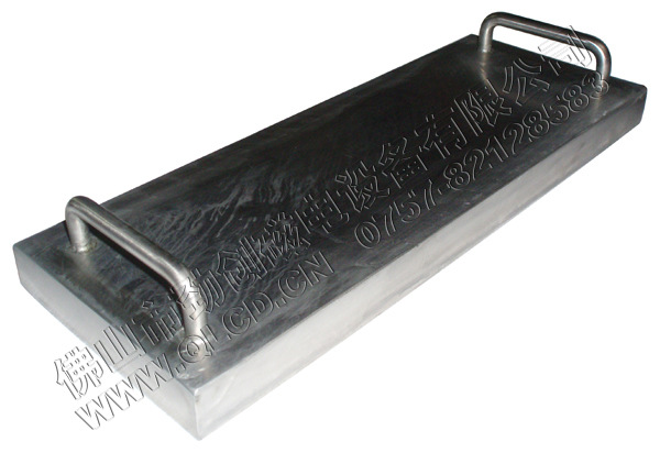 厂家供应 磁板 表面带提把 悬挂式永磁除铁器 高强磁板吸铁板