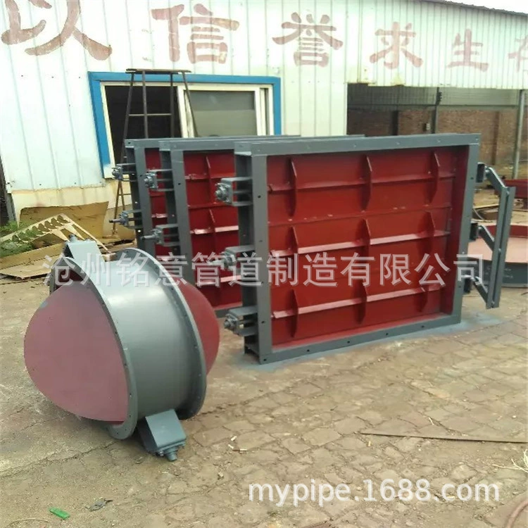 Электрическая прямоугольная дверь панели с обратной дверью воздуха дефлектора фланца 650*560 ручной прямоугольной 2000*1300