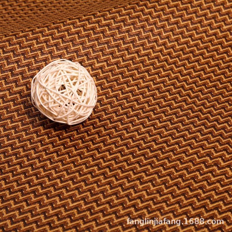Factory main push cool rattan mat wool fabric tatami mat sofa mattress semi-finished products wholesale can be sampled