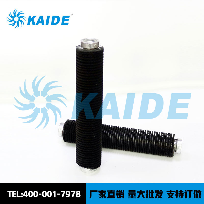 凯德剖光打磨缠绕式除锈钢丝刷辊