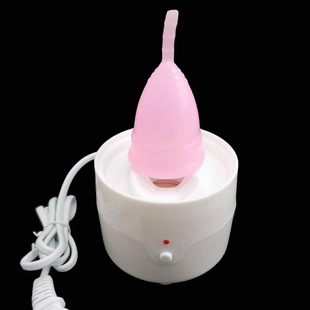 Menstrual Cup Special Sterilizer Automatic Timed Steam Sterilization Compact and Easy to Carry Silicone Supplies Cleaner