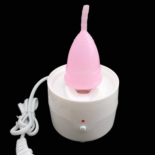 Special sterilizer for menstrual cups, automatic timed steam sterilization, compact and easy-to-carry silicone supplies cleaner
