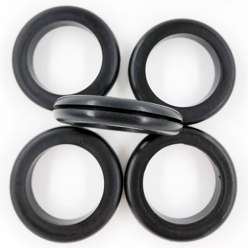 Силиконовая Защитная катушка черная Силиконовая Водонепроницаемая проволочная втулка Двусторонняя поверх выходного кольца катушки пылезащитное кольцо защитная втулка