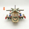 Wooden helicopter, toy, children's airplane, fighter, Birthday gift