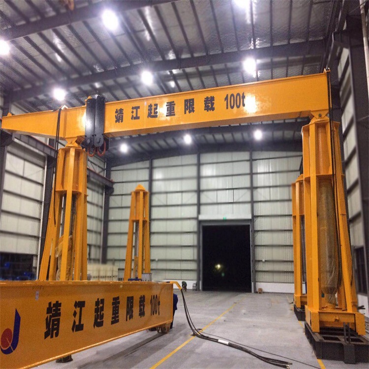 Baowei Hydraulic Gantry Crane for Warehouse, Factory and Workshop Material Stacking Crane Application Multi-Specification Case