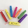 Manufacturer Direct selling specials wholesale color wood clip photos.