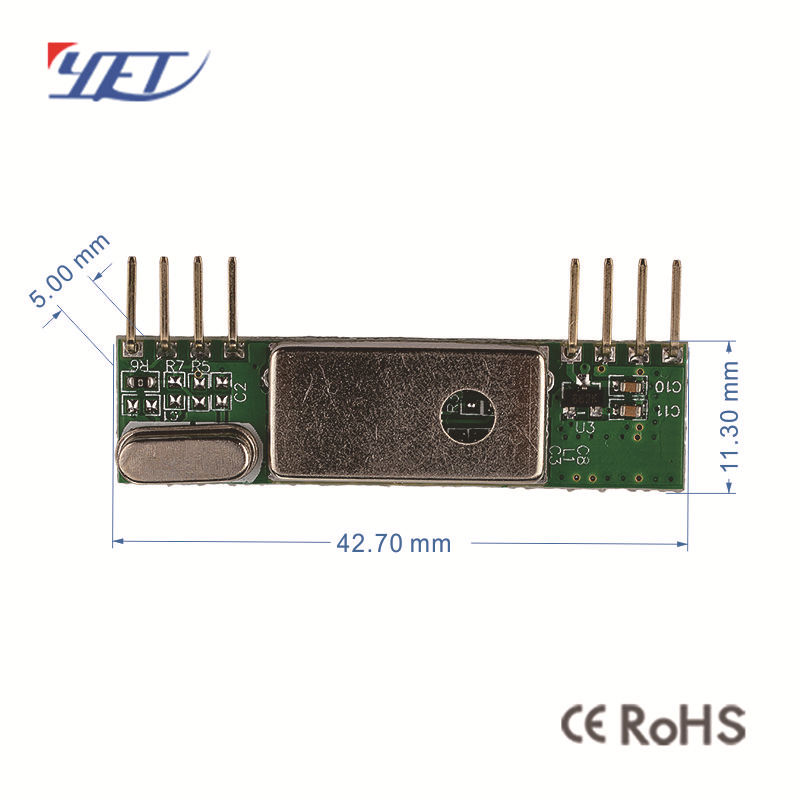 无线接收模块 433/315模块 超外差遥控模块厂家直供 可防干扰模块