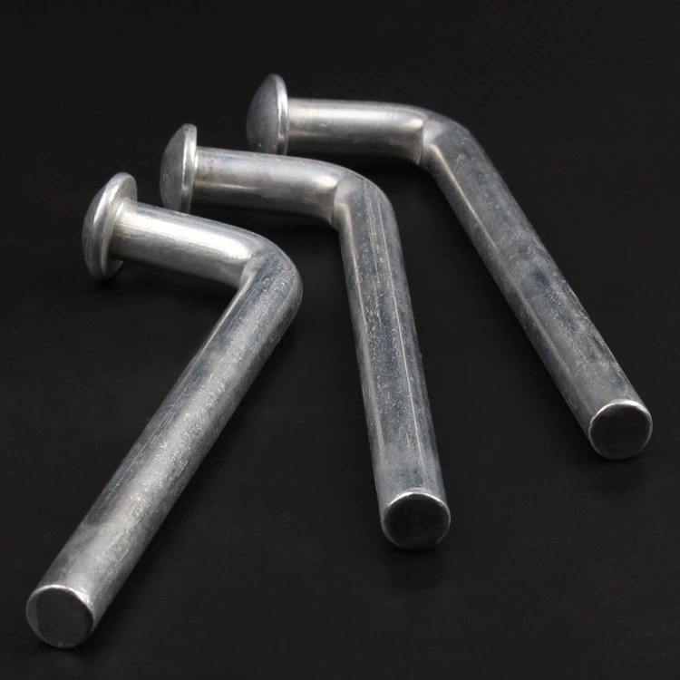 Никелированный L-образный знак наблюдения за поселением Гвоздь для наблюдения за поселением L-образный пункт наблюдения за строительством Гвоздь для измерения смещения