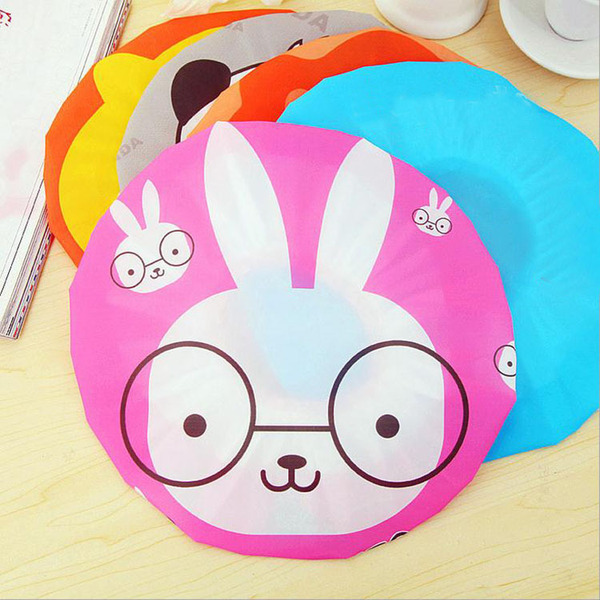 Cartoon Japanese waterproof shower cap