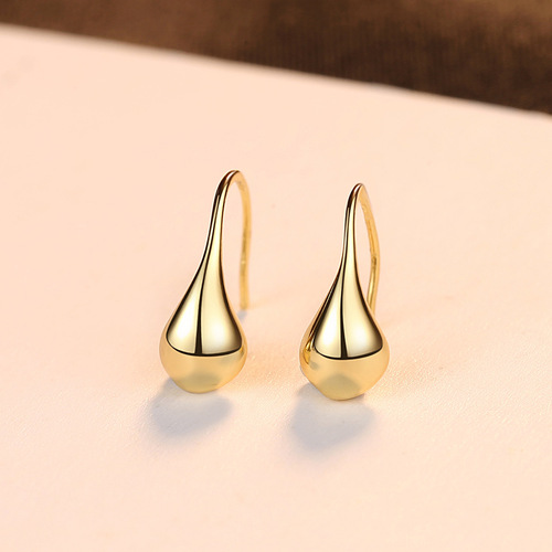 PAG&MAG all-over sterling silver earrings S925 silver earrings simple ear hook style earrings exquisite jewelry wholesale