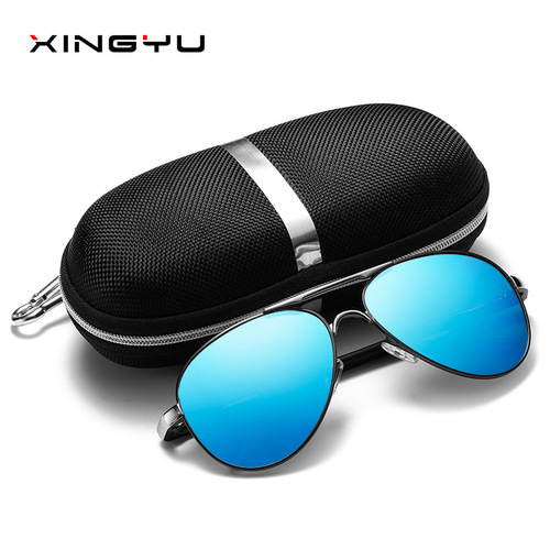 New Men's Polarized Sunglasses Classic Large Frame Sunglasses Cycling Sunglasses Wholesale 8503
