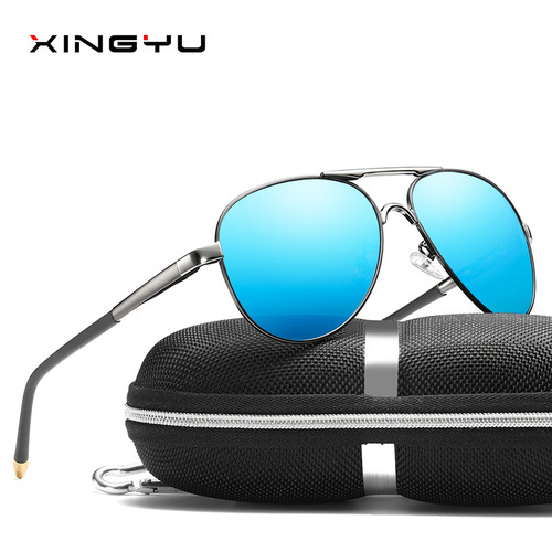 New Men's Polarized Sunglasses Classic Large Frame Sunglasses Cycling Sunglasses Wholesale 8503