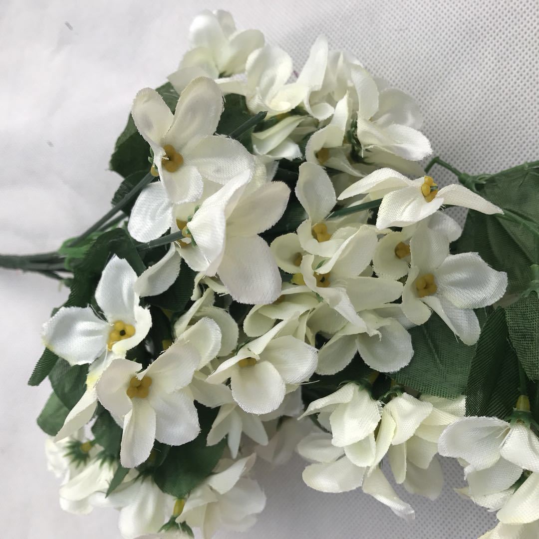 Violeta artificial colgante de pared flor Vine boda casa balcón decoración de interiores flor falsa violeta tela de seda lámpara de calle Flor falsa