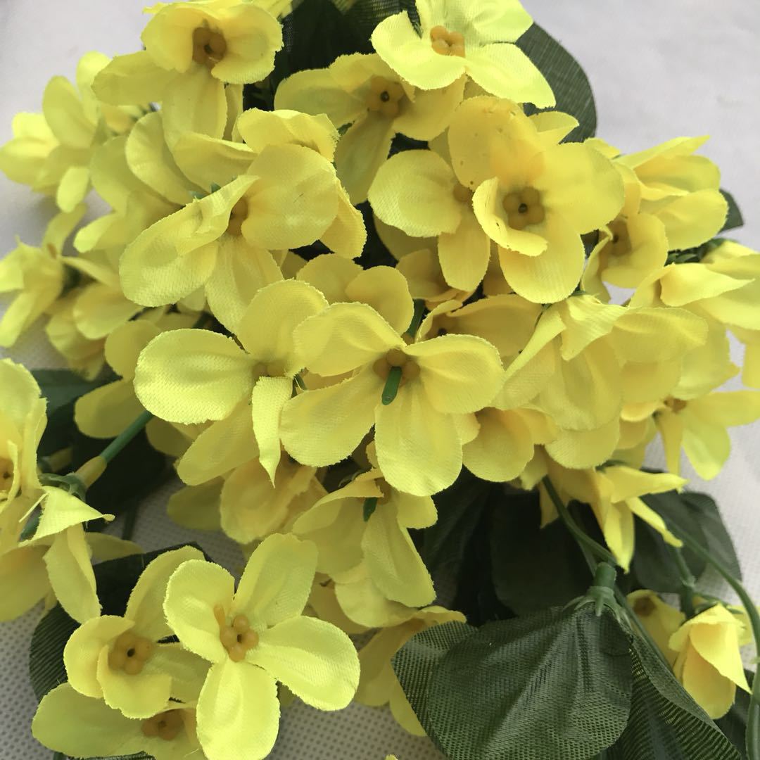 Violeta artificial colgante de pared flor Vine boda casa balcón decoración de interiores flor falsa violeta tela de seda lámpara de calle Flor falsa